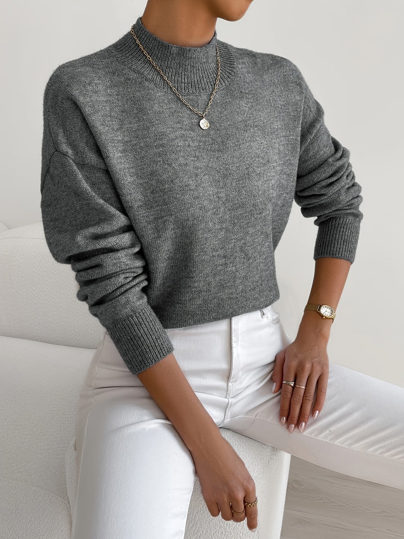 Cosy soft jumper for women | Yvonne -9