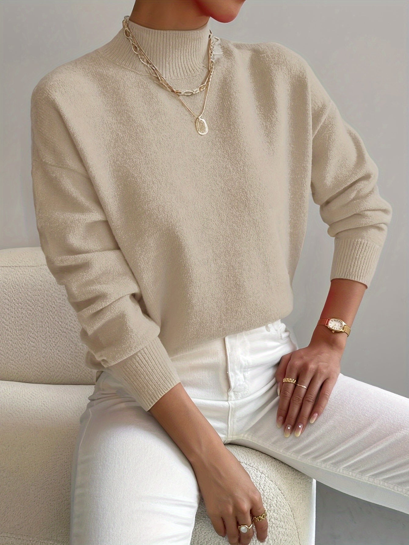 Cosy soft jumper for women | Yvonne -4