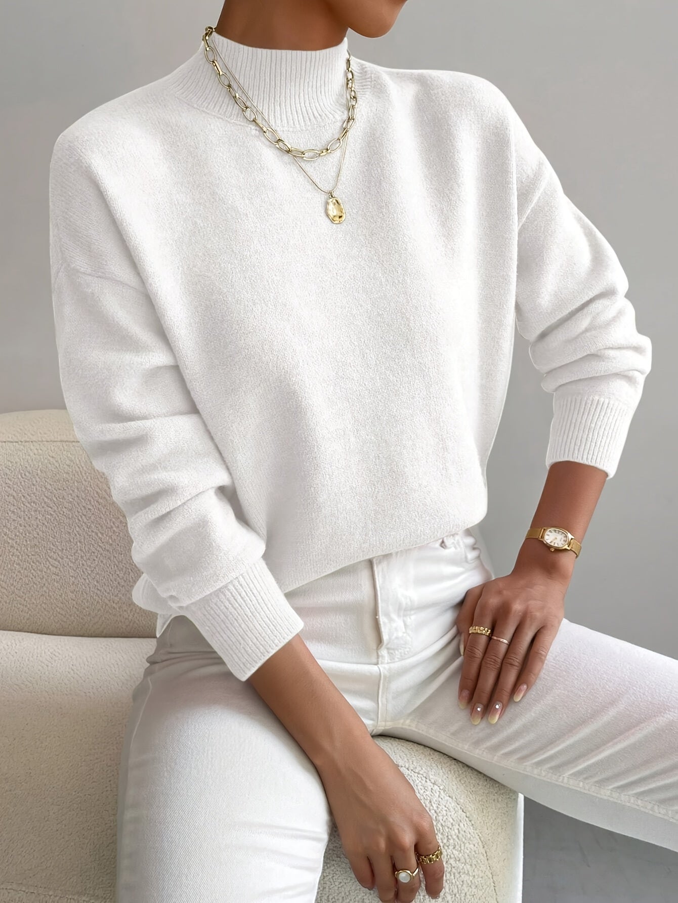 Cosy soft jumper for women | Yvonne -1