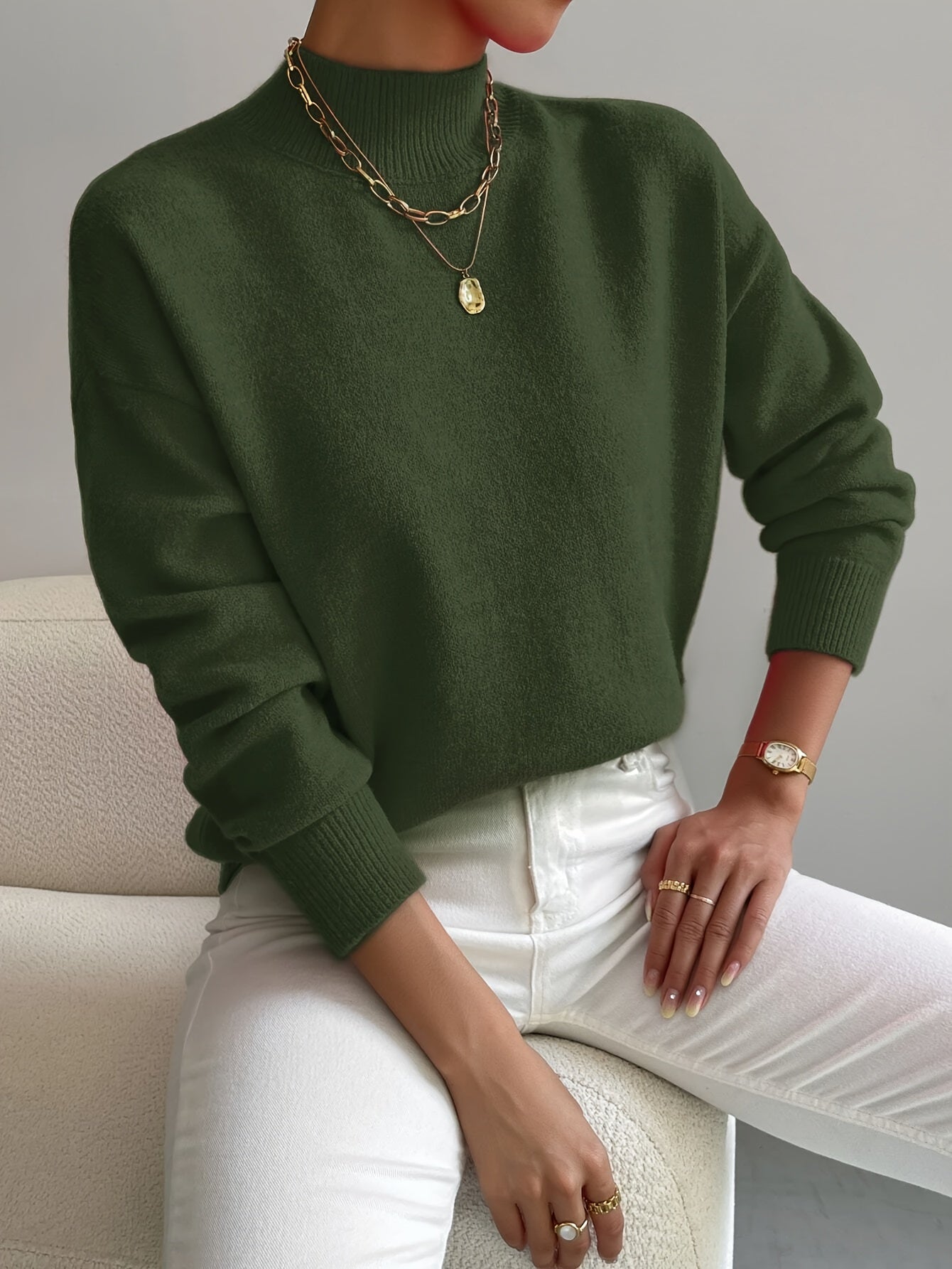Cosy soft jumper for women | Yvonne -8
