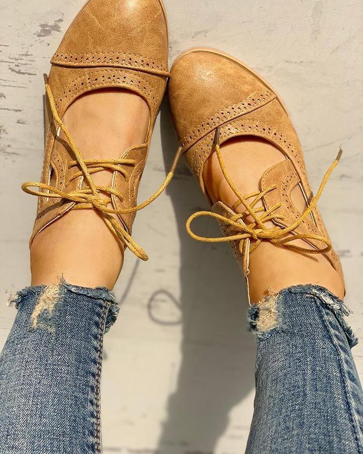 Stylish orthopedic vintage shoes for women | Mabel -7