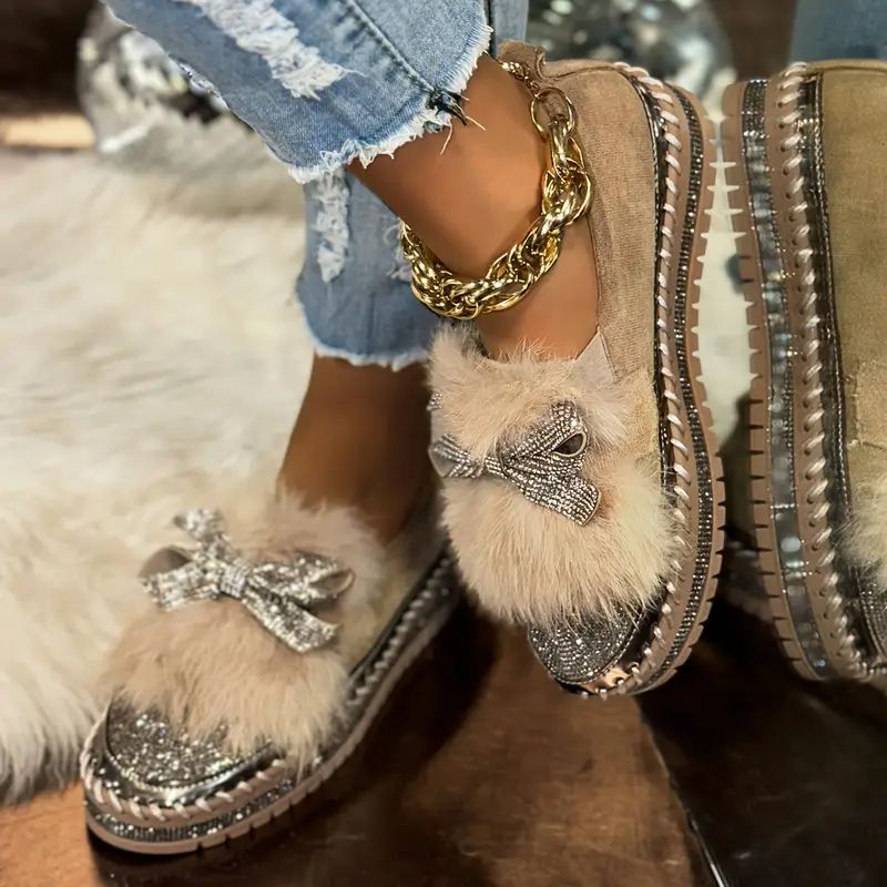 Embellished comfort loafers for women | Seraphina -2