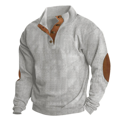 Aurelle Carl trendy high-neck sports jumper for men