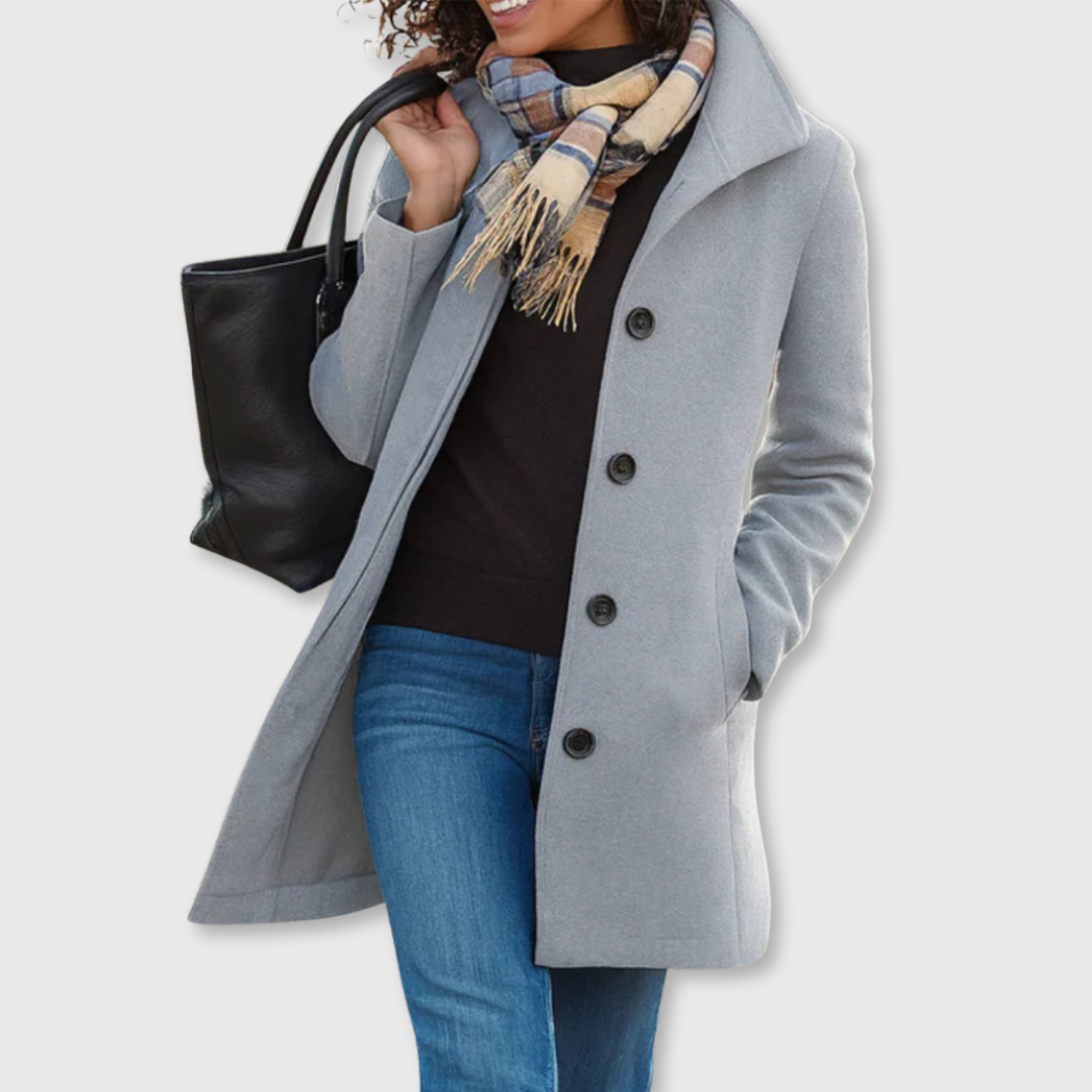 Classic elegant everyday coat for women | Lauren -2