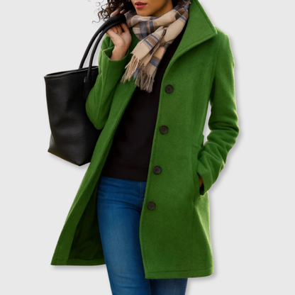 Classic elegant everyday coat for women | Lauren -6