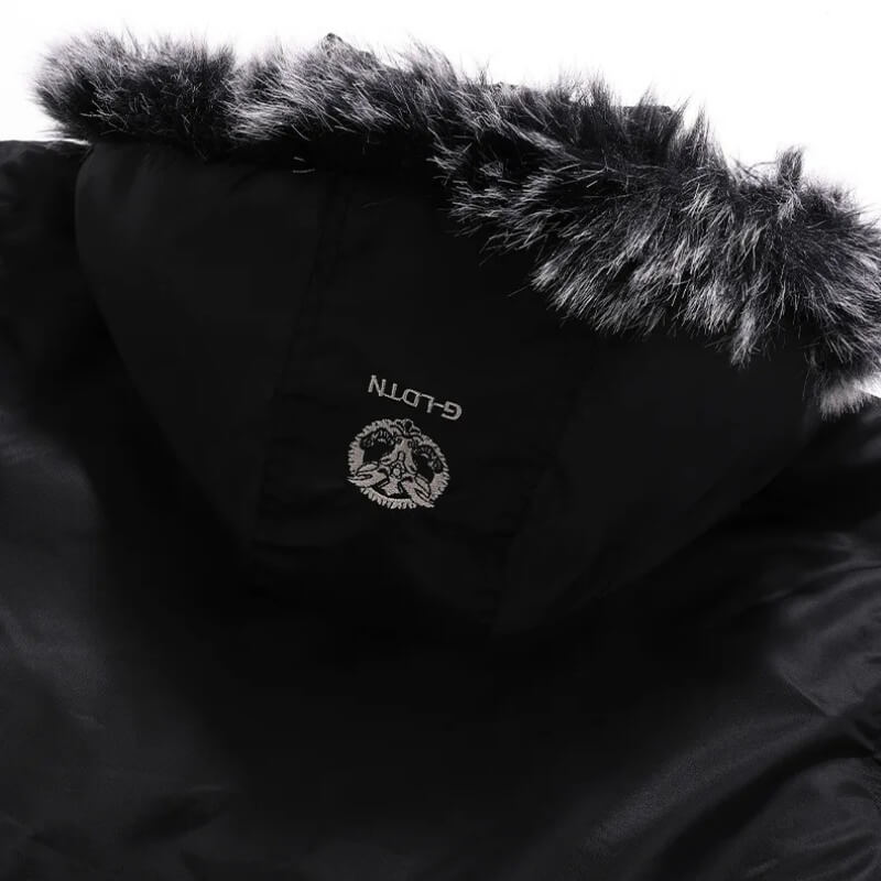Warm winter jacket with soft lining for men | Lucas