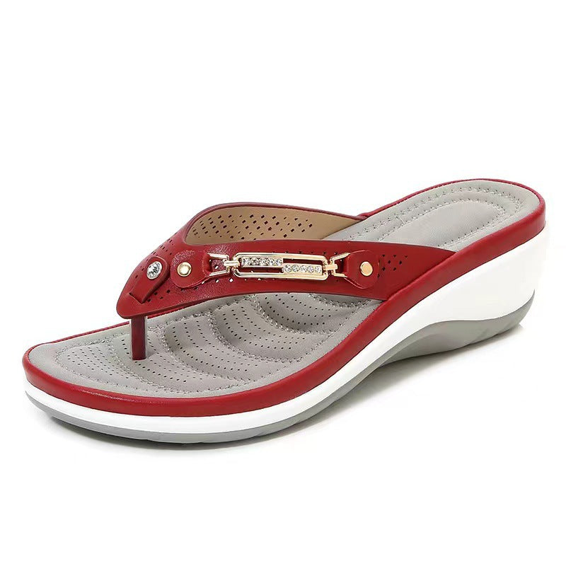 Sandales plateforme slippers for women | Alix -1