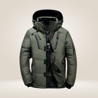 Aurelle Etienne insulated hooded parka for men