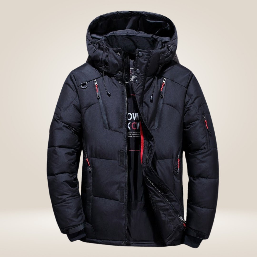 Aurelle Etienne insulated hooded parka for men