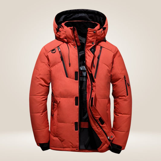Aurelle Etienne insulated hooded parka for men