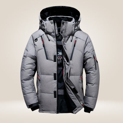 Aurelle Etienne insulated hooded parka for men