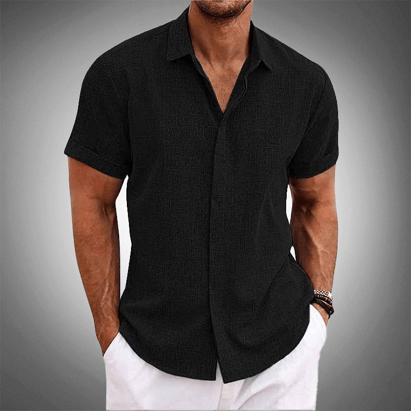 Classic cotton everyday casual shirt for men | Berreno -3