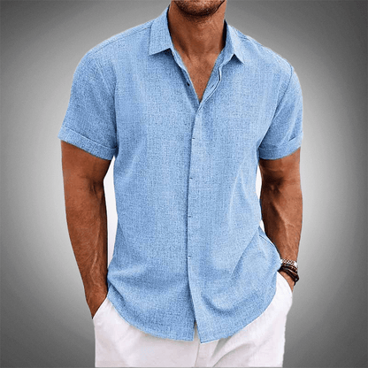 Classic cotton everyday casual shirt for men | Berreno -1