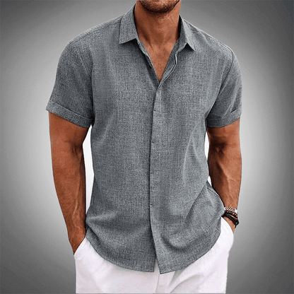Classic cotton everyday casual shirt for men | Berreno -2