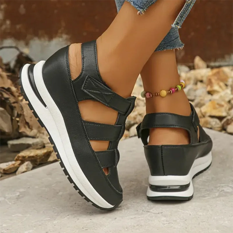 Breathable closed-toe sandals for women | Kelzy -6