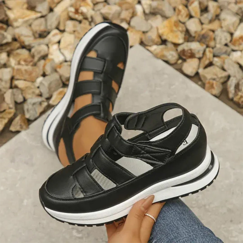 Breathable closed-toe sandals for women | Kelzy -5