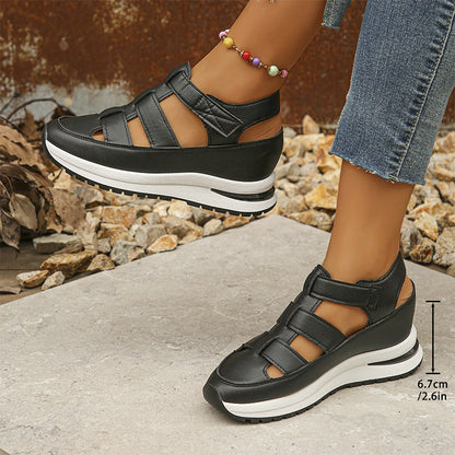Breathable closed-toe sandals for women | Kelzy -8