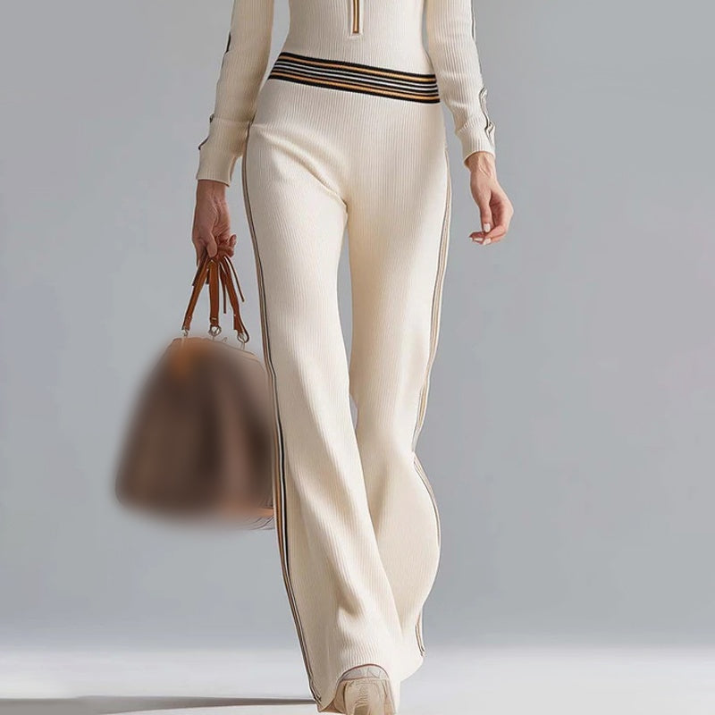 Chic sport-luxe hooded everyday jumpsuit for women -5