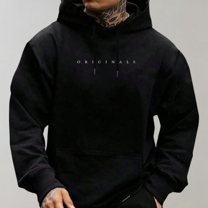 Warm hoodie with “Originals” print for men | Originals