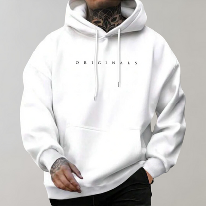 Warm hoodie with “Originals” print for men | Originals