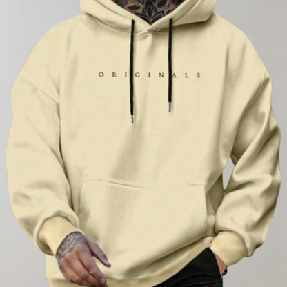 Warm hoodie with “Originals” print for men | Originals