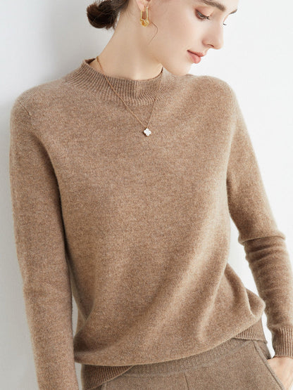 Aurelle Olenna elegant roll-neck jumper for women