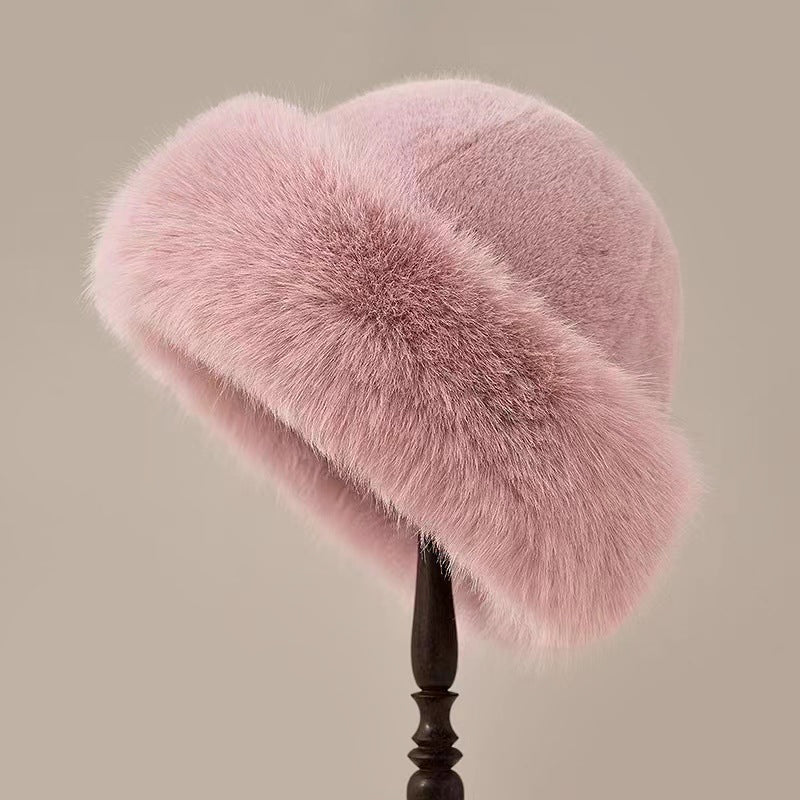 Elegant brimless winter hat for women | Elara -1