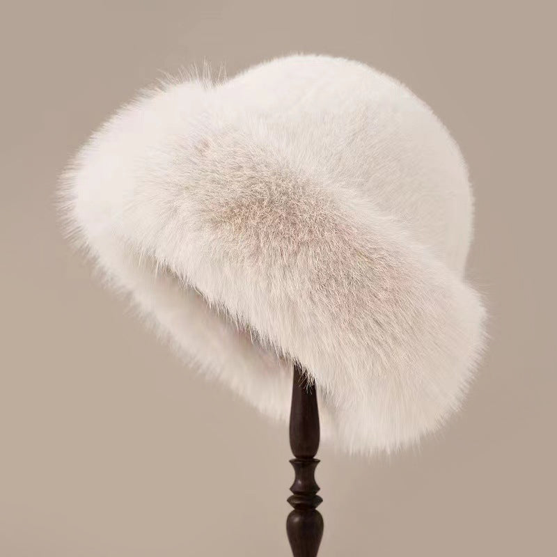 Elegant brimless winter hat for women | Elara -4