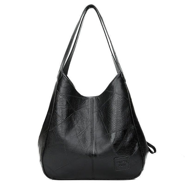 Classic vintage structured leather handbag for women | Carmen -2