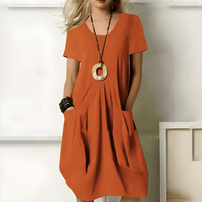 Aurelle Marlene tummy-control wrap dress for women