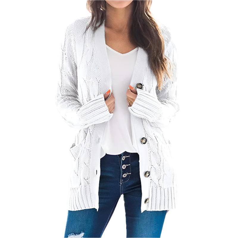 Cardigan long tendance for women | Kestrel -7