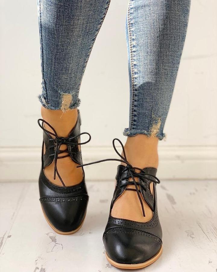 Stylish orthopedic vintage shoes for women | Mabel -8