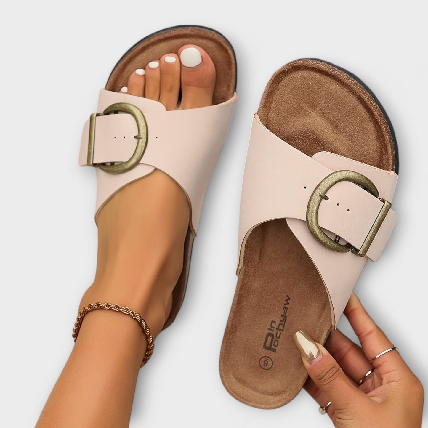 Elegant orthopaedic everyday sandals for women | Janet -2