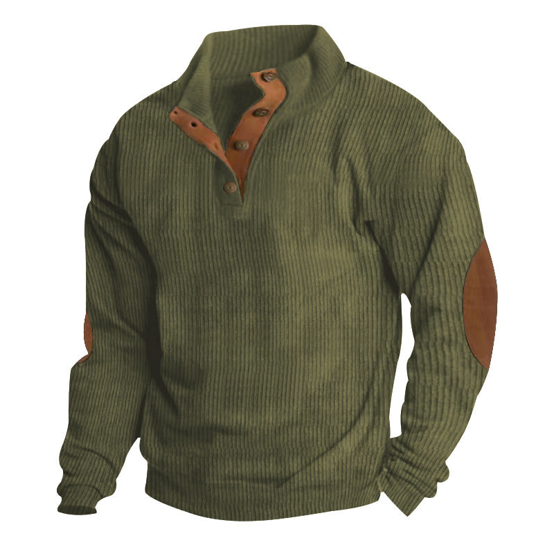 Aurelle Carl trendy high-neck sports jumper for men