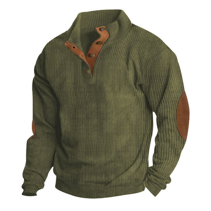 Aurelle Carl trendy high-neck sports jumper for men