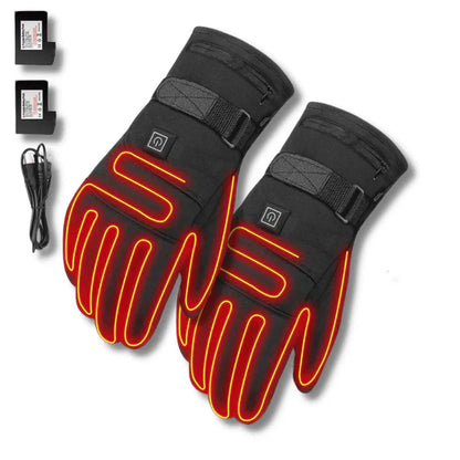 Waterproof electric heated gloves for women | HeatGuard -4