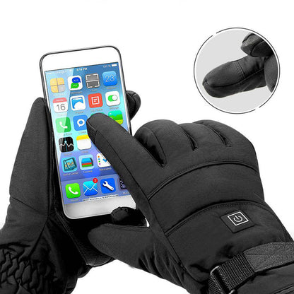 Waterproof electric heated gloves for women | HeatGuard -5