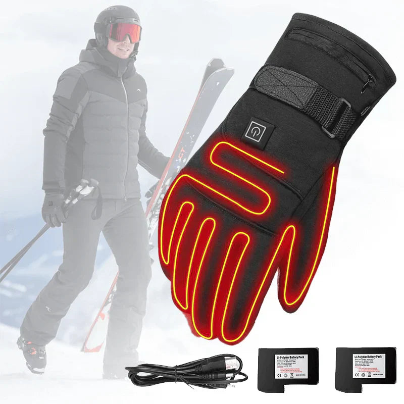 Waterproof electric heated gloves for women | HeatGuard -6