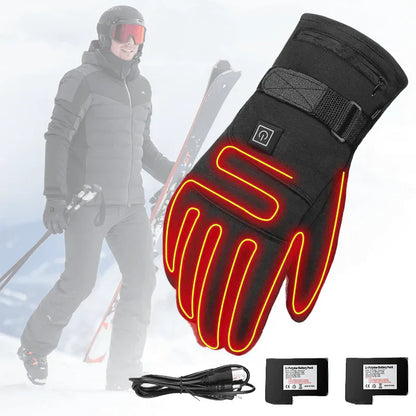 Waterproof electric heated gloves for women | HeatGuard -6