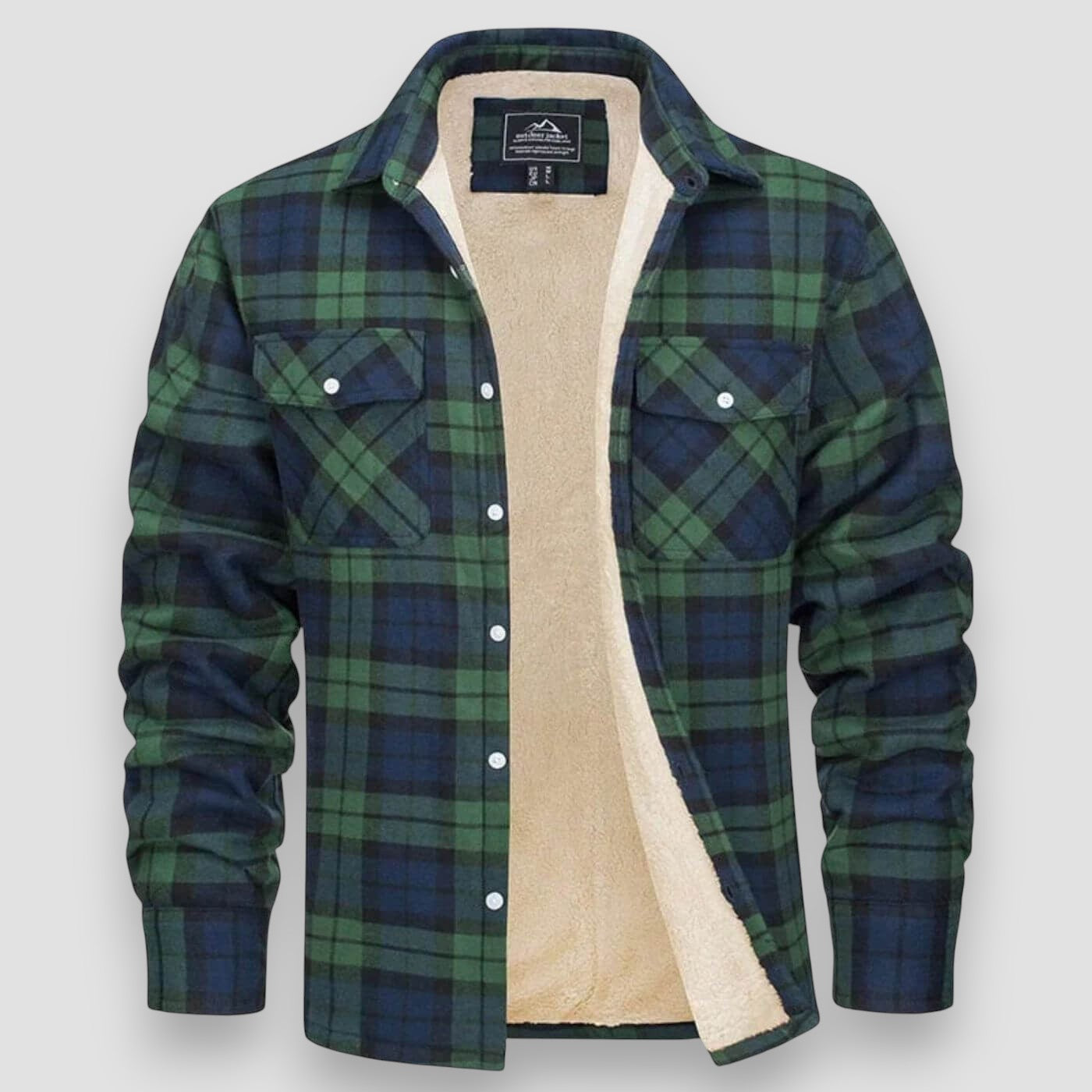 Jacket elegant motif carreaux for men | Émeric -3