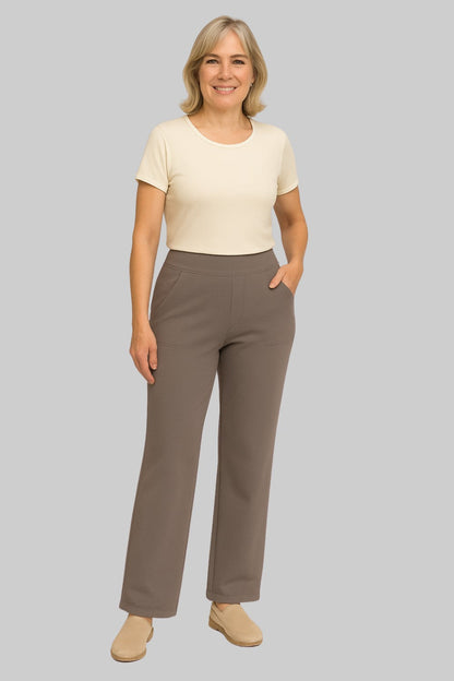 Aurelle elegant everyday stretch trousers for women