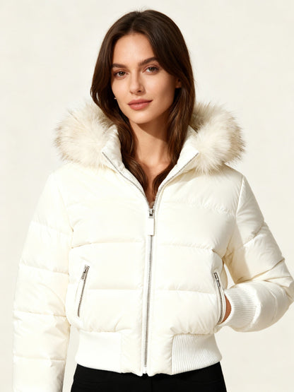 Quilted winter jacket for women | Elowen -5