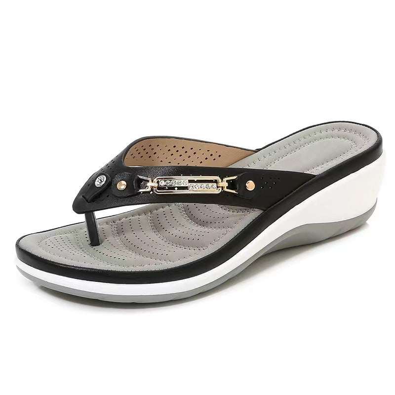 Sandales plateforme slippers for women | Alix -2