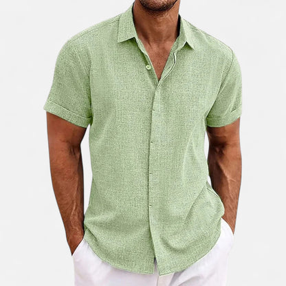Refined coastal summer shirt for men -10